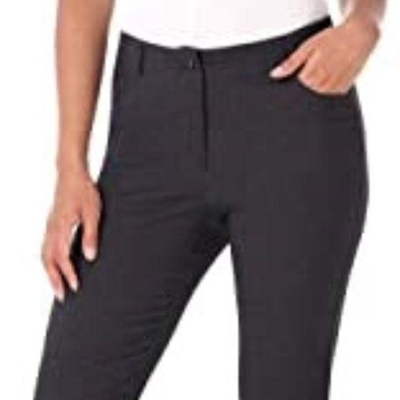 NWT REKUCCI WOMEN'S ICONIC STRETCH 5 POCKET STRAIGHT LEG PANT W/ZIPPER  INDIGO - Picture 3 of 3